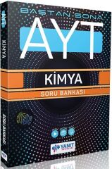 Yanıt Yayınları AYT Kimya Baştan Sona Soru Bankası
