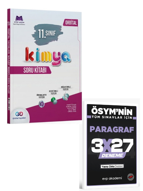 Orbital 2027 11. Sınıf Kimya Orbital Soru Bankası+ Anla Kazan Paragraf