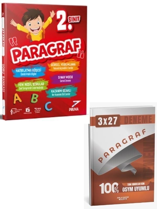 Pruva 2027 2. Sınıf Paragraf Soru Bankası+ Anla Kazan Paragraf