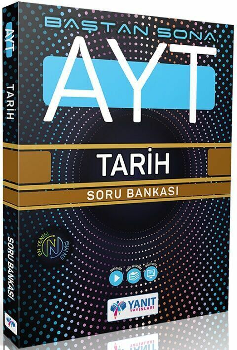 Yanıt Yayınları AYT Tarih Baştan Sona Soru Bankası