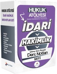 Dizgi Kitap 2026 Hukuk Atölyesi İdari Hakimlik Çıkmış Soru Örnekli Ders Notları Seti