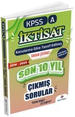 Dizgi Kitap 2026 KPSS A Grubu İktisat Çıkmış Sorular Son 10 Yıl Çözümlü Dizgi Kitap