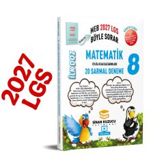 Sinan Kuzucu 2027 8. Sınıf İlk Doz Matematik Sarmal Deneme