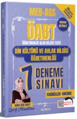 Dizgi Kitap Yayınları 2026 ÖABT MEB AGS DKAB Din Kültürü ve Ahlak Bilgisi Öğretmenliği 7 Deneme
