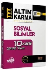 Altın Karma TYT Sosyal Bilimler Tamamı Video Çözümlü 10x25 Deneme Sınavı