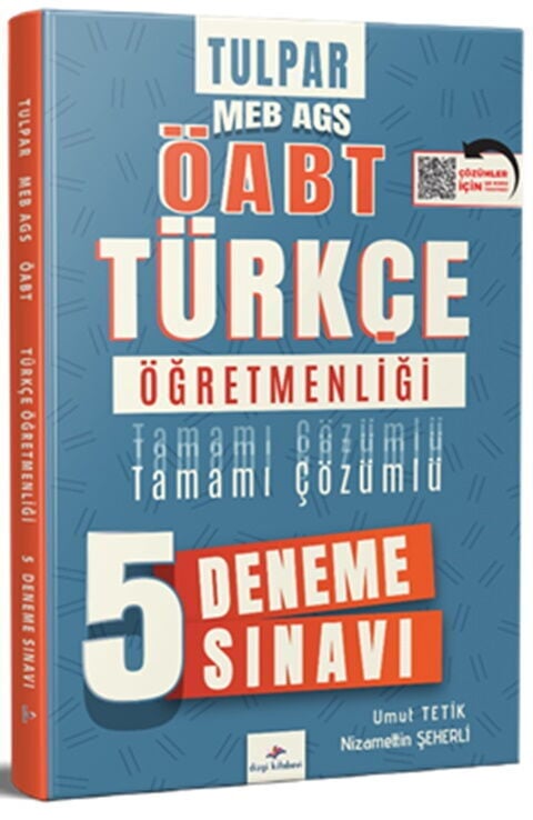 Dizgi Kitap MEB AGS ÖABT Türkçe Öğretmenliği Tulpar Tamamı PDF Çözümlü 5 Deneme