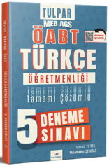 Dizgi Kitap MEB AGS ÖABT Türkçe Öğretmenliği Tulpar Tamamı PDF Çözümlü 5 Deneme