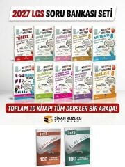 Sinan Kuzucu Yayınları 2027 8. SINIF - LGS MEB BÖYLE SORAR SORU BANKASI SETİ