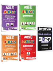 Yediiklim 2027 MEB-AGS Video Ders Notu 4 lü Set Ahenk Serisi+ Anla Kazan Paragraf