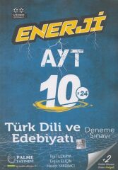 Palme Yayınları AYT Türk Dili ve Edebiyatı Enerji 10x24 Deneme Sınavı