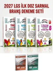 Sinan Kuzucu Yayınları 2027 8. SINIF LGS - MEB BÖYLE SORAR SARMAL BRANŞ DENEME SETİ İlk Doz