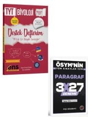ENS 2027 TYT Biyoloji Destek Defterim+ EVP Akademi Paragraf
