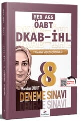 Dizgi Kitap 2026 MEB AGS ÖABT DKAB İHL Tamamı Video Çözümlü 8 Deneme Sınavı