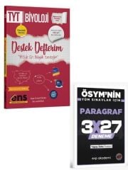 ENS 2027 TYT Biyoloji Destek Defterim+ EVP Akademi Paragraf