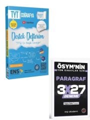 ENS 2027 TYT Coğrafya Destek Defterim+ EVP Akademi Paragraf