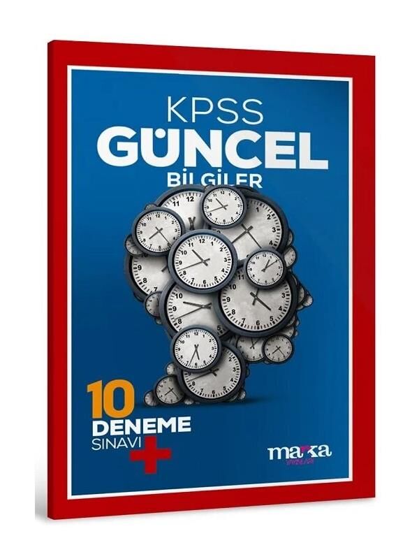 Marka 2025 KPSS Güncel Bilgiler (10 Deneme İlaveli) Marka Yayınları
