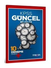 Marka 2025 KPSS Güncel Bilgiler (10 Deneme İlaveli) Marka Yayınları