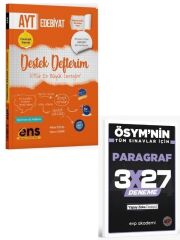 ENS 2027 AYT Türk Dili ve Edebiyatı Destek Defterim+ EVP Akademi Paragraf