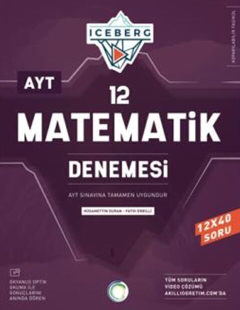 Okyanus Yayınları AYT Matematik 12 İceberg Denemesi