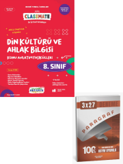 Okyanus 2027 8. Sınıf Classmate Din Kültürü Ve Ahlak Bilgisi Konu Anlatım Fasikülleri+ Anla Kazan Paragraf