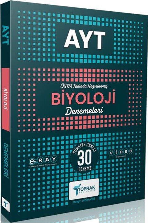 Toprak Yayıncılık AYT Biyoloji Deneme