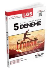 Miray 8. Sınıf LGS Tüm Dersler Transit 5 Deneme Video Çözümlü Miray Yayınları