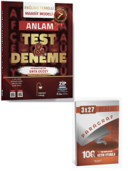 Edebiyat Sokağı 2027  7. Sınıf Anlam Bilgisi Maarif Modeli Orta Düzey Test ve Deneme+ Anla Kazan Paragraf