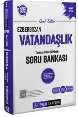 Pegem 2026 KPSS Ezberbozan Vatandaşlık Tamamı Video Çözümlü Soru Bankası Pegem Akademi