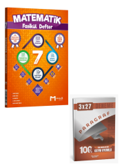 Mozaik 2027 7. Sınıf Matematik Maarif Modeli Konu Anlatımlı Fasikül Defter+ Anla Kazan Paragraf