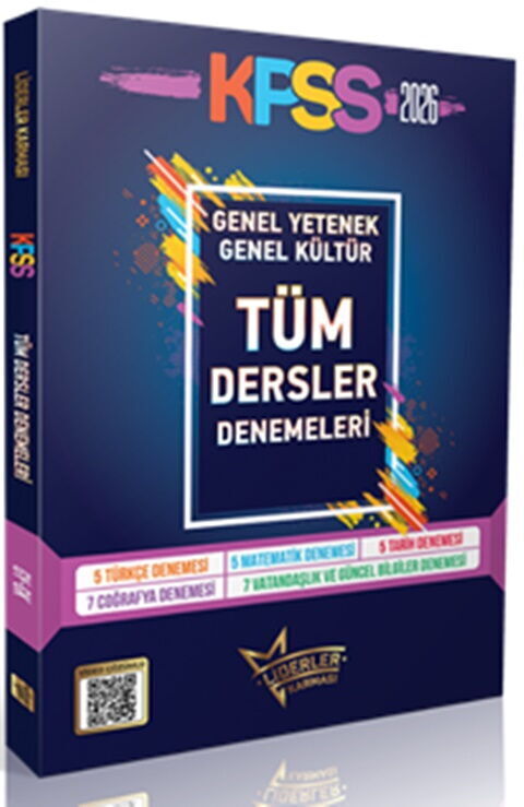 Liderler Karması 2026 KPSS Genel Yetenek Genel Kültür 29 Deneme Çözümlü Liderler Karması