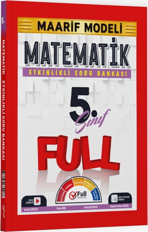 Full Matematik 5. Sınıf Matematik Maarif Model Soru Bankası