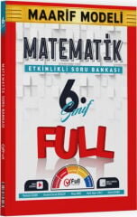 Full Matematik 6. Sınıf Matematik Maarif Model Soru Bankası