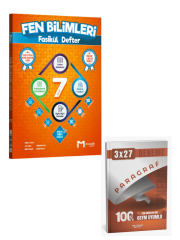 Mozaik 2027 7. Sınıf Fen Bilimleri Maarif Modeli Konu Anlatımlı Fasikül Defter+ Anla Kazan Paragraf