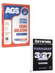 Yediiklim 2027 MEB AGS Sayısal Yetenek Konu Anlatımı+ EVP Akademi Paragraf
