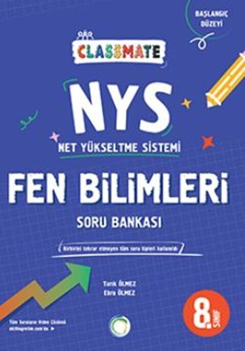 Okyanus Yayınları 8. Sınıf Fen Bilimleri Classmate NYS Soru Bankası