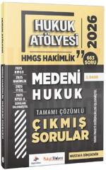 Dizgi Kitap 2026 Hukuk Atölyesi HMGS Hakimlik Medeni Hukuk Çıkmış Sorular