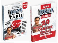 Dizgi Kitap 2026 KPSS İdeal Tarih Soru Bankası + 20 Deneme 2 li Set - Birol Yetimoğlu Dizgi Kitap Yayınları
