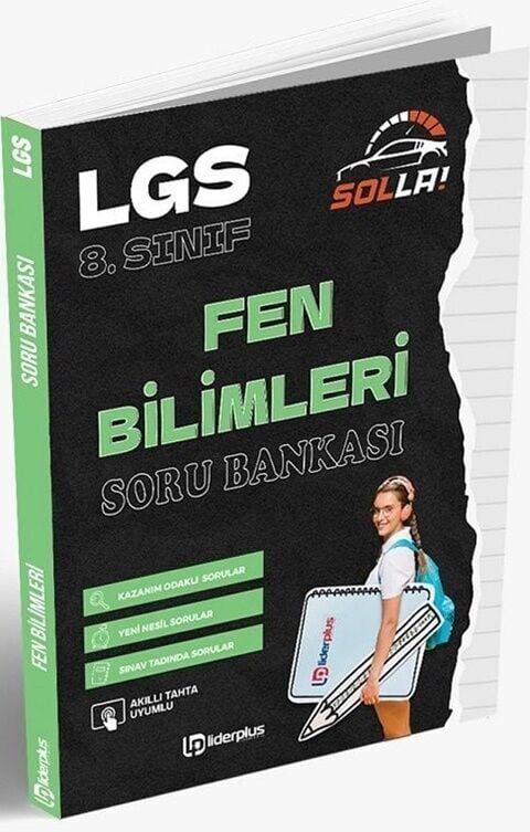Lider Plus Yayınları 8. Sınıf LGS Fen Bilimleri Solla Soru Bankası