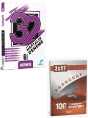 Pruva 2027 6. Sınıf Matematik 32 Haftalık Deneme+ Anla Kazan Paragraf