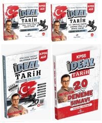 Dizgi Kitap 2026 KPSS İdeal Tarih Konu Anlatımı + Soru Bankası + 20 Deneme 4 lü Set - Birol Yetimoğlu Dizgi Kitap Yayınları
