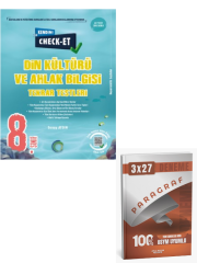 Okyanus 2027 8. Sınıf Kendini Check - Et Din Kültürü Ve Ahlak Bilgisi Tekrar Testleri+ Anla Kazan Paragraf