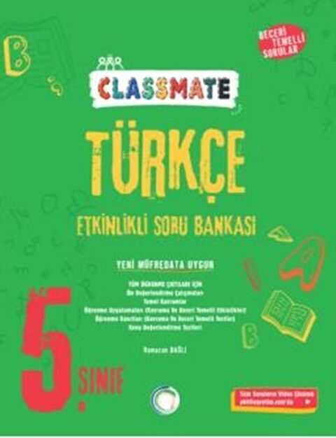 Okyanus Yayınları 5. Sınıf Türkçe Classmate Etkinlikli Soru Bankası