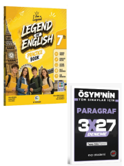 Av 2027 7. Sınıf Legend Of English Practice Book+ EVP Akademi Paragraf