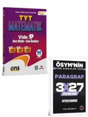 ENS 2027 TYT Matematik Video Ders Notları ve Soru Bankası+ EVP Akademi Paragraf