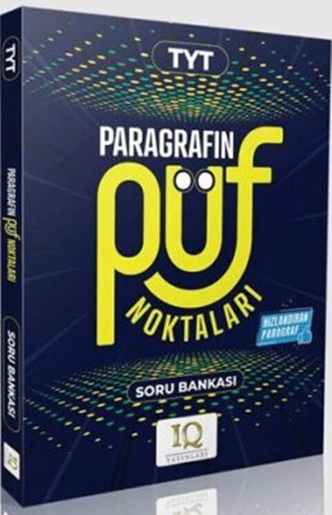 IQ Yayınları YKS TYT Paragrafın Püf Noktaları Soru Bankası IQ Yayınları