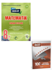 Okyanus 2027 8. Sınıf Kendini Check - Et Matematik Tekrar Testleri +Anla Kazan Paragraf