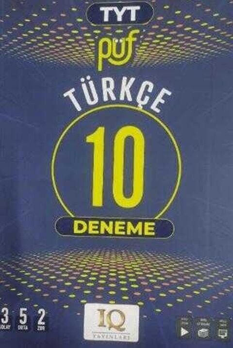 IQ Yayınları TYT Türkçe Püf Noktaları 10 Deneme