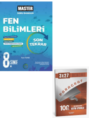 Okyanus 2027 8. Sınıf Master Son Tekrar Fen Bilimleri Soru Bankası+ Anla Kazan Paragraf