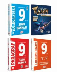 Data 9. Sınıf Tüm Dersler Soru + Paragraf Soru + 6 lı Deneme + Sarmal Süreç İzleme 4 lü Set