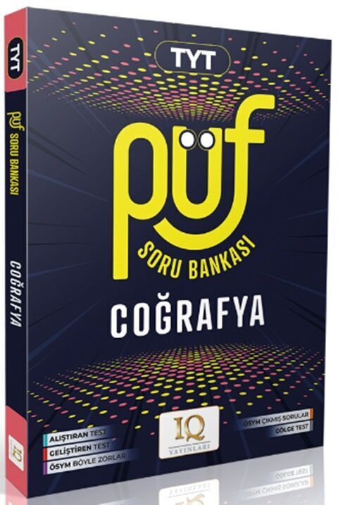 IQ Yayınları YKS TYT Coğrafya Püf Soru Bankası IQ Yayınları